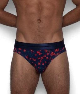 Impetus Magnolia Print Brief Magnolia Size M Style #0072E75-B51 J - Picture 1 of 1