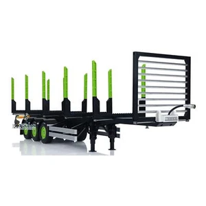 1/14 Scale Finished Timber Carriage Trailer for Logging Truck 1/14 RC Tractor - Picture 1 of 12