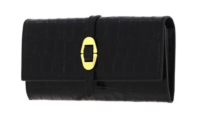 COCCINELLE Coccinelle Cosima Croco Wallet Noir - Photo 1/4