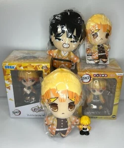 Juego de figuras muñeco de peluche Sega FuRyu Kimetsu 002 Demon Slayer Zenitsu Agatsu - Imagen 1 de 2