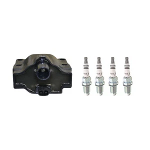 Hitachi Ignition Coil 4 NGK Iridium Spark Plugs Kit For MR2 2.0 L4 3S-GTE - Picture 1 of 1