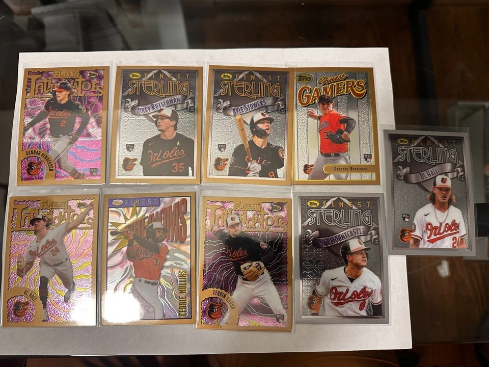 *Orioles* 2023 Topps Finest Flashbacks Base You Pick Complete Your Set! - Image 1 of 1
