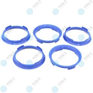 5 anelli di centraggio You.S 70,4 64,1 anelli cerchio blu ad esempio per Honda Land Rover - Foto 1 di 2