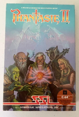 Phantasie II COMMODORE 64 (1986) VG+ - Image 1 of 4