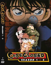 Case Closed Detective Conan:Complete Series Seasons 1-5 Anime DVD English Dubbed