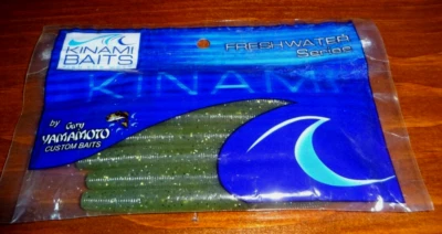 Kinami Baits de Gary Yamamoto, Kinami Flash K9S-07-K809, 4", Baby Bass, Nuevo Foto 1 de 4