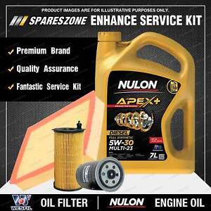 Wesfil Oil Air Fuel Filter + 5W30 Oil Service Kit for Dodge Nitro KA 2.8L CRD