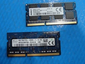 HP Envy 17t-k100 So-Dimm Kingston & SK Hynix 8Gb 4Gb HMT451S6BFR8A-PB - Picture 1 of 2