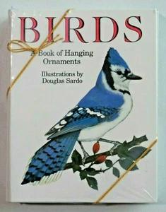 BIRDS A Book of Hanging Ornaments Douglas Sardo Illustrations Abrams Diecuts New - Picture 1 of 4