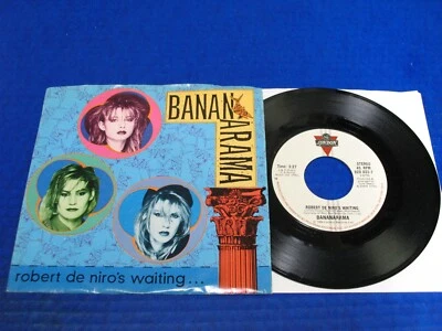 Bananarama  -Robert De Niro's Waiting /Push! - 80s Rock 45 w/Pic Sleeve EX VINYL - Image 1 of 2