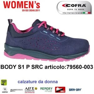 Sicherheitsschuhe COFRA Body S1 P Src Mikrofaser Traf Schuhe Damen - Bild 1 von 5