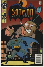The Batman Adventures #1 1992 DC Comic 1st App Animated Series Newsstand Variant