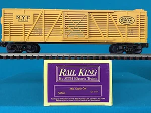 30-7101 MTH Railking New York Central Stock Car O/O27 NYC NEU - Bild 1 von 1