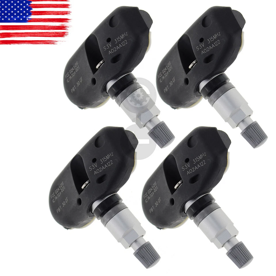 4 Pcs TPMS Tire Pressure Sensors for 2005-2014 Acura TL MDX Honda Pilot Odyssey - Image 1 of 4