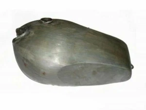 Rétro Bare Métal Pour T160 Triumph Trident Bleu Pétrole Fuel Tank 4 GAL ECS - Photo 1/6