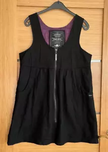 DIESEL women dress 50%wool, black size Large zip - Picture 1 of 12