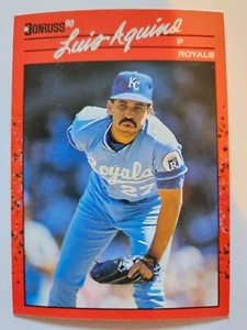 1990 DONRUSS LUIS AQUINO #179 NM - Picture 1 of 1