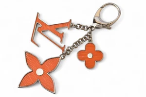 Louis Vuitton Original Schlüsselanhänger/Taschenanhänger Bijou Sac Fleur d'Epi Orange M66468 - Bild 1 von 5