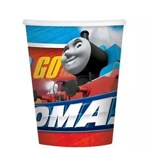 Amscan 581752 - Thomas & Friends Birthday Party Paper Cups - 8 Pack - Picture 1 of 1