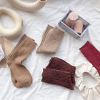 Winter Retro Einfarbig Wollsocken Doppelnadeln stricken Socken stricken