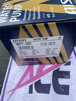 TOYOTA Genuine AISIN Water Pump WPT-190 161A0-29015 Fits Prius 2010-15 Prius V - Image 1 of 3