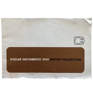 Vintage Kodak Instamatic M80 Movie Projector Owners manual instructions - Picture 1 of 4