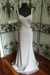 V1118 Marsoni M207 SZ 10 SILBER 795 $ #4353 V50 KLEID FORMELLES KLEID - Bild 1 von 8