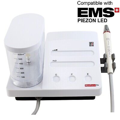 Dental Ultrasonic Scaler Piezo LED Handpiece EMS PIEZON Automatic Water Painless • 249.99£