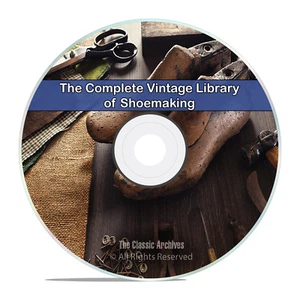 Vintage Shoemaking Books Collection, 55 Books, Footwear Catalogs, DVD - Picture 1 of 11