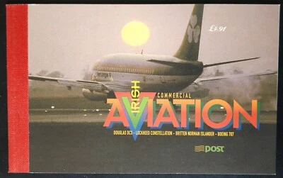 IRELAND 1999 COMMERCIAL AVIATION BOOKLET COMPLETE MNH. SG SB77 & HIB HB77 CAT€22 - Image 1 of 4