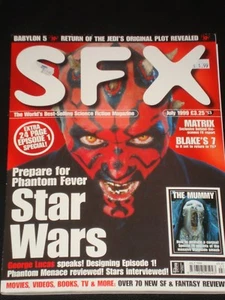 SFX magazine 1999, Star Wars, Babylon 5, George Lucas, The Mummy, Matrix, RARE - Picture 1 of 1