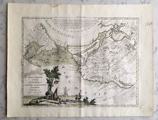 RARE ANTIQUE MAP OF NORTHWEST PASSAGE AMERICA CALIFORNIA ASIA ANTONIO ZATTA 1776
