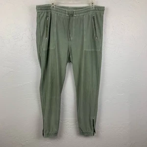 Joggers Athleta Talla 16 Verde Salvia Bolsillos con Cremallera y Tobillo Peso Ligero Atletismo - Imagen 1 de 11