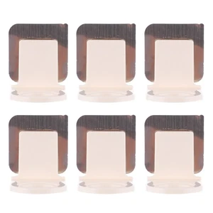 6Pcs Wall Mounted Bottle Racks Shampoo Storage Rack Organizers (Small Bottle) - Picture 1 of 12