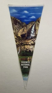 Banderín vintage del Parque Nacional de Yosemite ~ Angel Falls Redwoods CALIFORNIA CA - Imagen 1 de 6