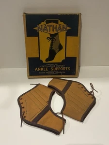 CORSETTO VENTILAZIONE VINTAGE NATHAN MIGLIORATO SUPPORTO CAVIGLIA + SCATOLA - Foto 1 di 24
