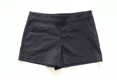 Pantalones cortos chinos negros Saks Fifth Avenue para mujer talla 8 Foto 1 de 4