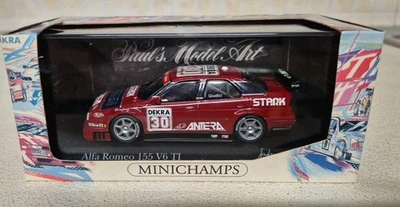 1/43 MINICHAMPS ALFA ROMEO155 V6 TI #DTM '94 GIUDICI #.NO VITESSE BANG BANG ONYX - Immagine 1 di 4