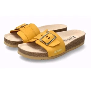 Mephisto Mabel Ocker Gelb Pantolette Sandale Damen Gr. EU 36, US 5 - Bild 1 von 11