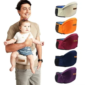 Infant Baby Carrier With Hip Seat Stool Kids Adjustable Infant Hip Seat UK - Picture 1 of 16