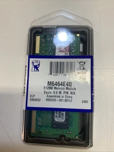 M6464E40 Kingston 512 Memory Module - Picture 1 of 3