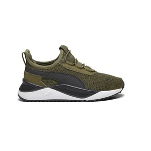 PUMA Pacer Easy Street Ac Slip On Youth Boys Green Sneakers Casual Shoes 384437 - Picture 1 of 6