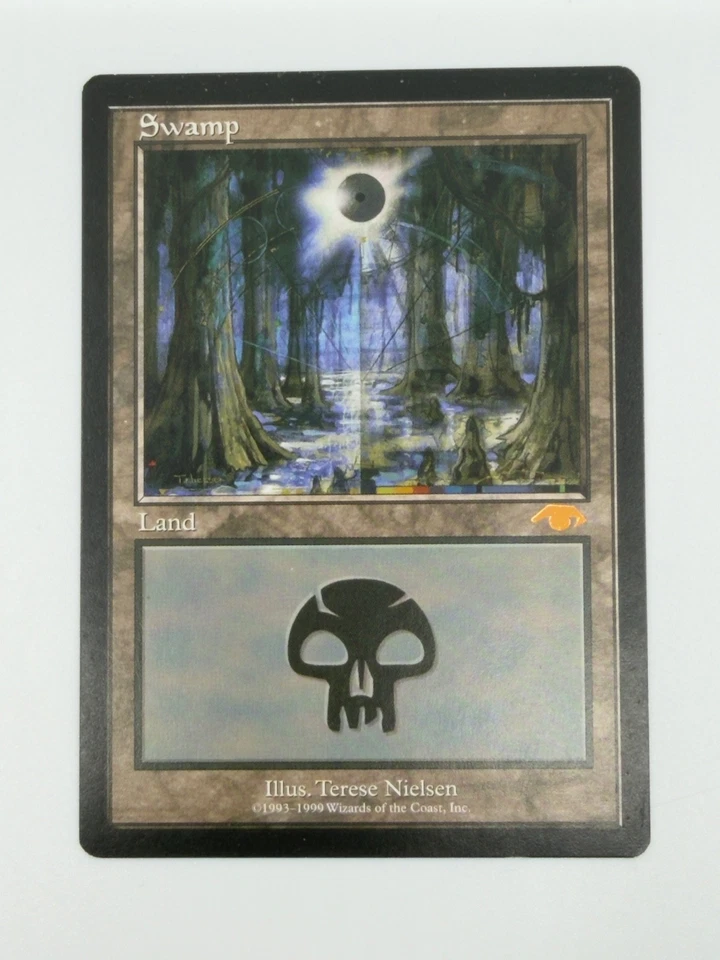 MTG Guru Land GURU SWAMP VG / RARE -MANA MANSION - Image 1 of 4