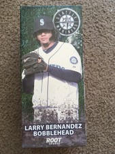 2011 Seattle Mariners Felix Hernandez / Larry Bernandez Bobblehead SGA Baseball