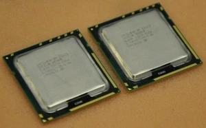 1 Matched Pair (2 CPUs) Intel Quad Core Xeon CPU E5620 2.40GHZ/12M/5.86 SLBV4 - Picture 1 of 1