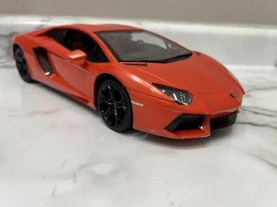 1:14 RC Lamborghini Aventador LP700 Coupe Orange by RASTAR No Remote - Image 1 of 4