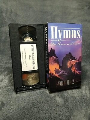 HYMNS YOU KNOW AND LOVE VHS Volume 2 HTF - Image 1 of 2