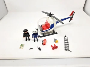 Playmobil 3908 Helicóptero de Rescate Policial - Completo + Radio Extra - Imagen 1 de 7