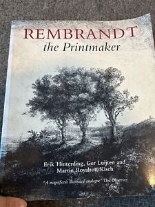 REMBRANDT The Printmaker Paperback ART BOOK British Museum Press 2001 Hinterding