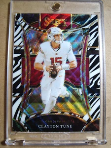 Clayton Tune Panini Select Rookie Suite Level Zebra Prizm RC 2023 como nuevo 🔥🔥🔥 - Imagen 1 de 3